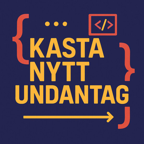 Kasta nytt undantag podcast cover